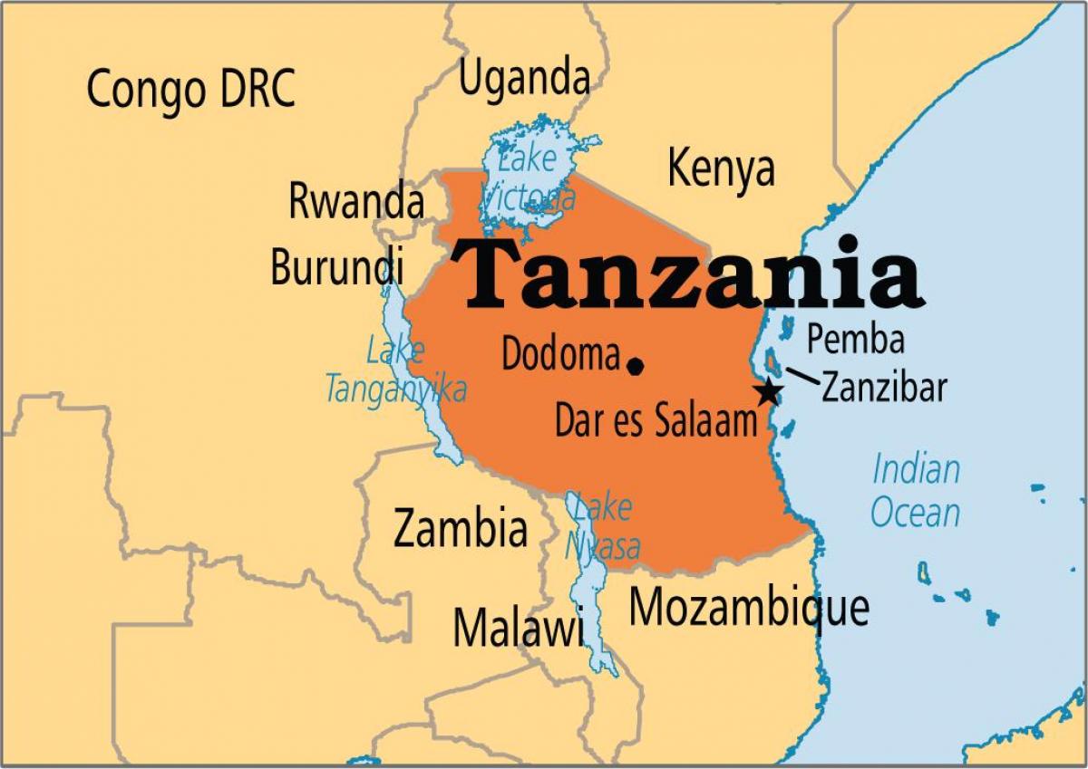 Dar es salaam Tanzanya göster 